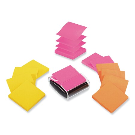 Post-It Pop-up Dispenser Value Pack, 3 x 3, PK12 R33012WDVA
